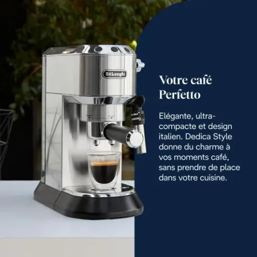 Test De'Longhi Dedica EC685 : la petite machine qui fait (presque) un vrai café de bar