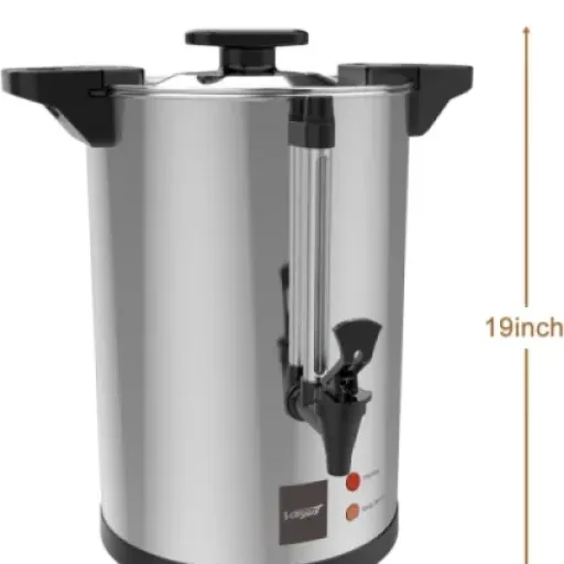 Test Valgus Cafetière commerciale 135 tasses : le gros percolateur qui fait le café sans prise de tête