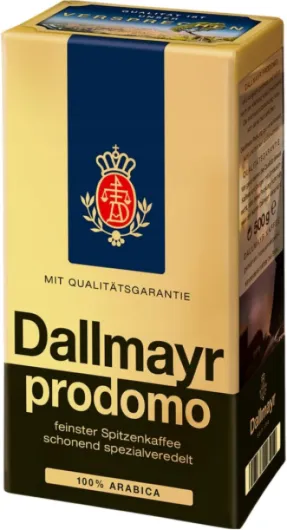 Dallmayr Café PRODOMO Café moulu 12x 500g (6kg) - Café 100% Arabica