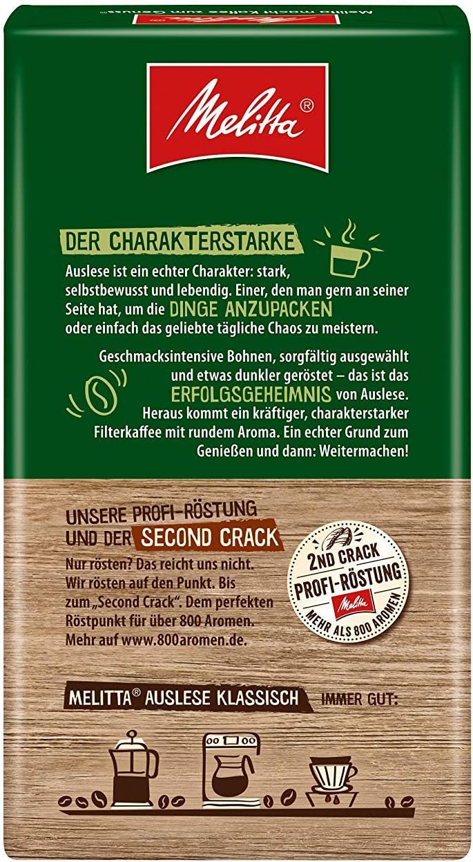Auslese Classic Ground Coffee - 12x 500g