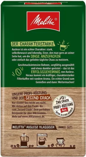Auslese Classic Ground Coffee - 12x 500g