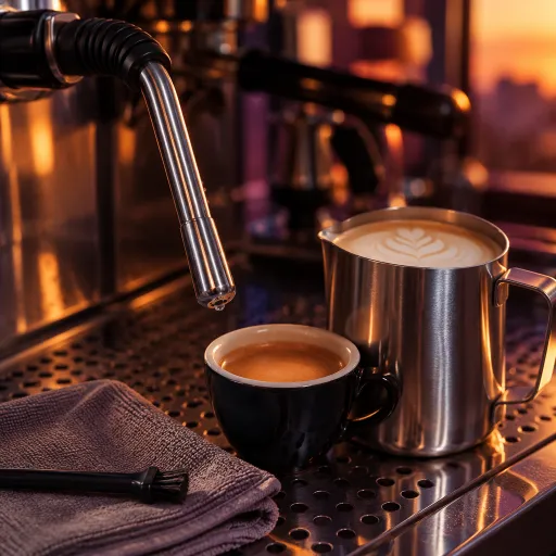 Comment bien nettoyer une buse vapeur pour une extraction café professionnelle irréprochable