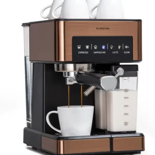 Avis KLARSTEIN Petite Cafetière Expresso 20 bars : une machine compacte pour un café maison façon barista