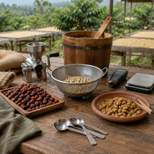 Nature, lavé, honey : comment le traitement du grain décide du goût dans la tasse