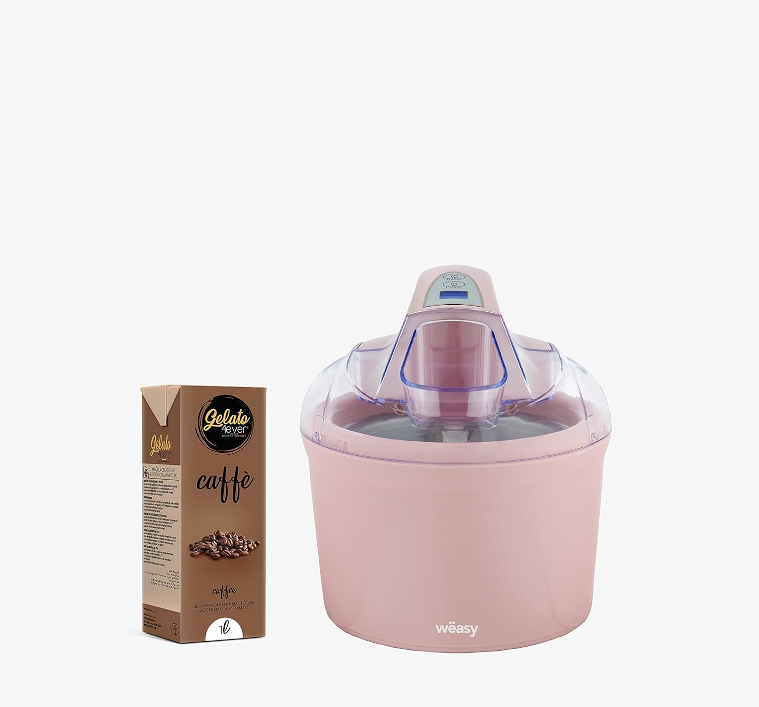 Crème glacée 4ever + MYA60 + 1 brique café (crème glacée prête à fouetter)