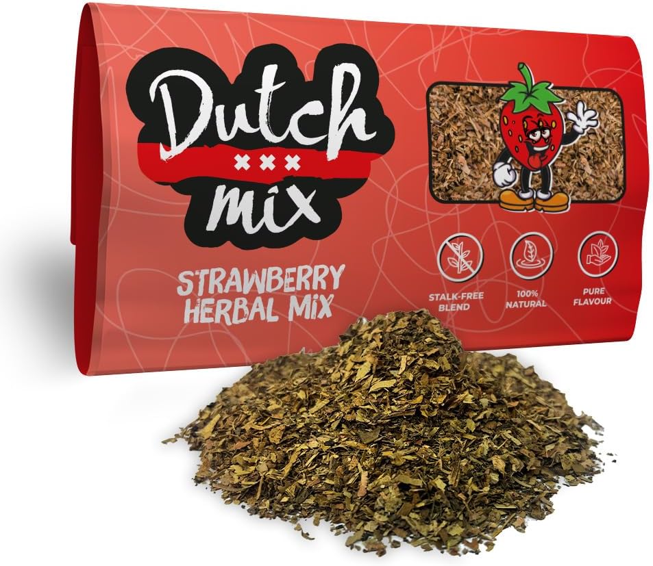 Mélange Hollandais Fraise - Sans tige et naturel – 30g de mélange d'herbes Lisse