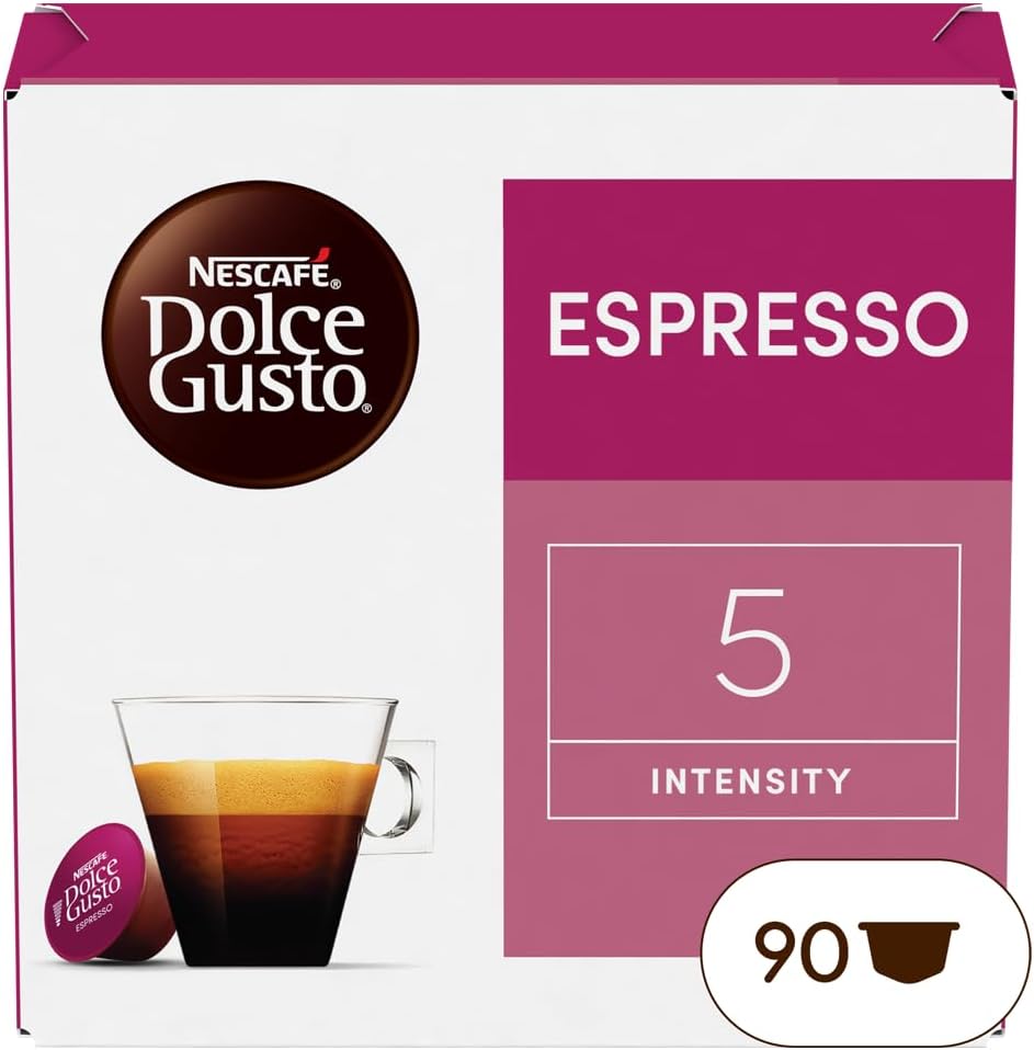 Nescafé Dolce Gusto Espresso - Café - 90 Capsules (Pack de 3 boîtes XL x 30)