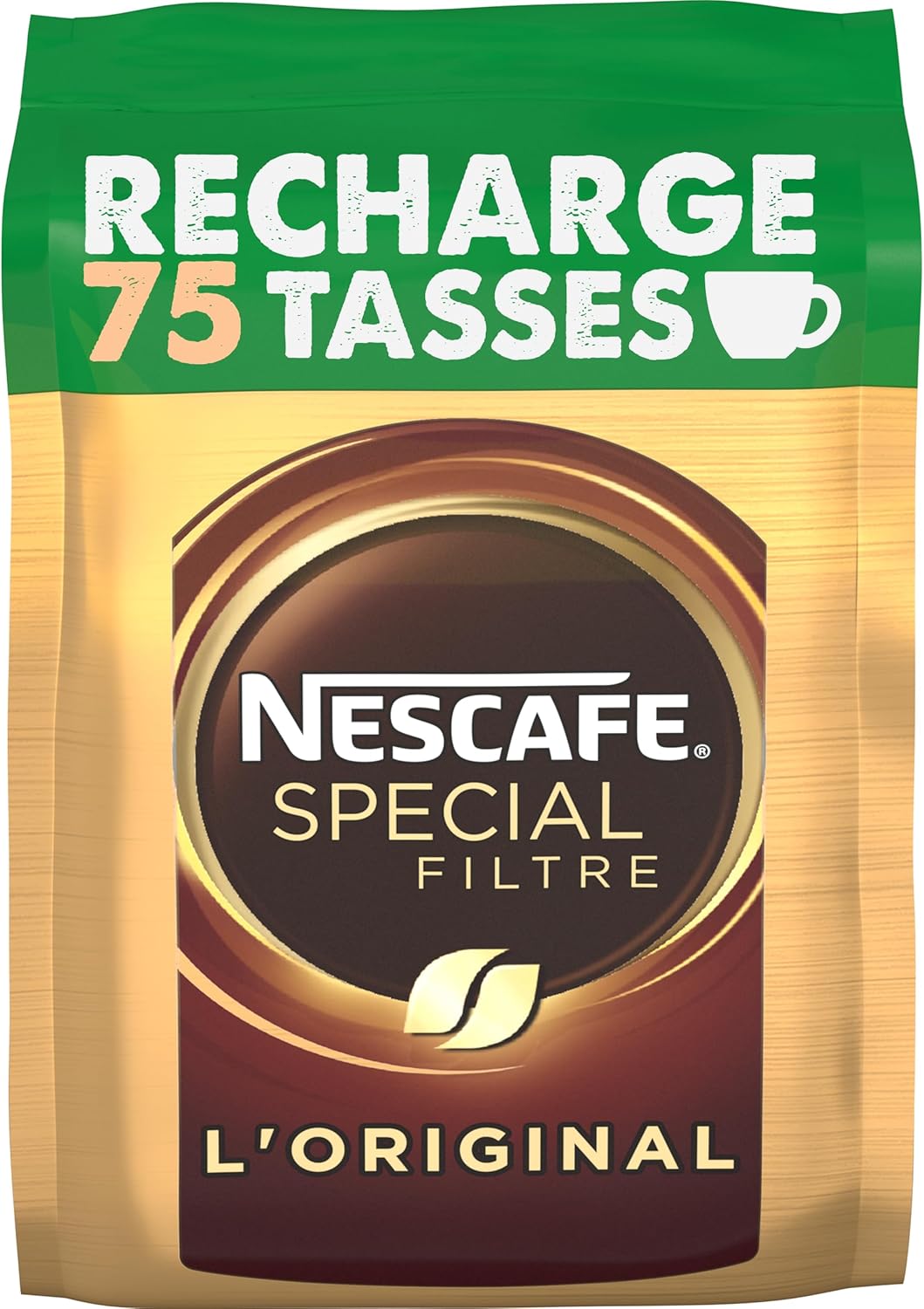 Nescafé SPECIAL FILTRE, Café Soluble, Recharge de 150g