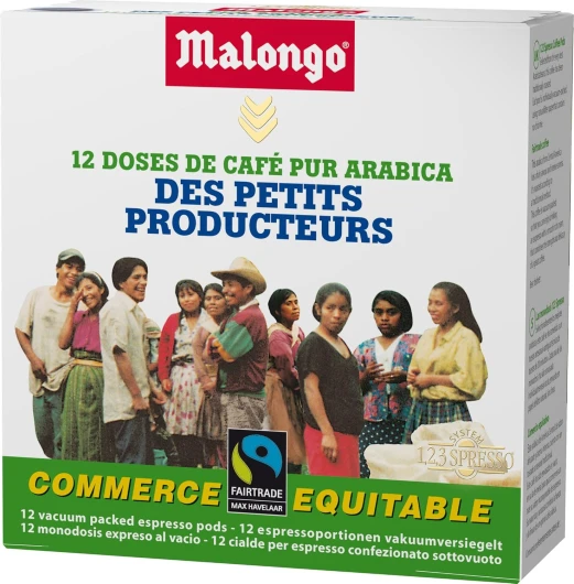 Malongo Café Petits Producteurs 12 doses
