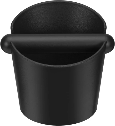 MumdoYAL boîte d'élimination du marc de café,knock box café, avec barre de battage amovible spéciale absorbant le bruit et base antidérapante