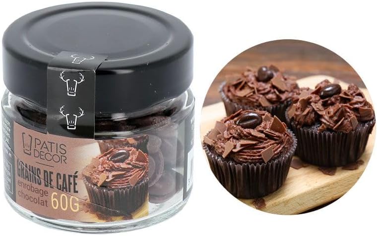 Grains de Cafe enrobage chocolat 60 g 80 g (Lot de 1)