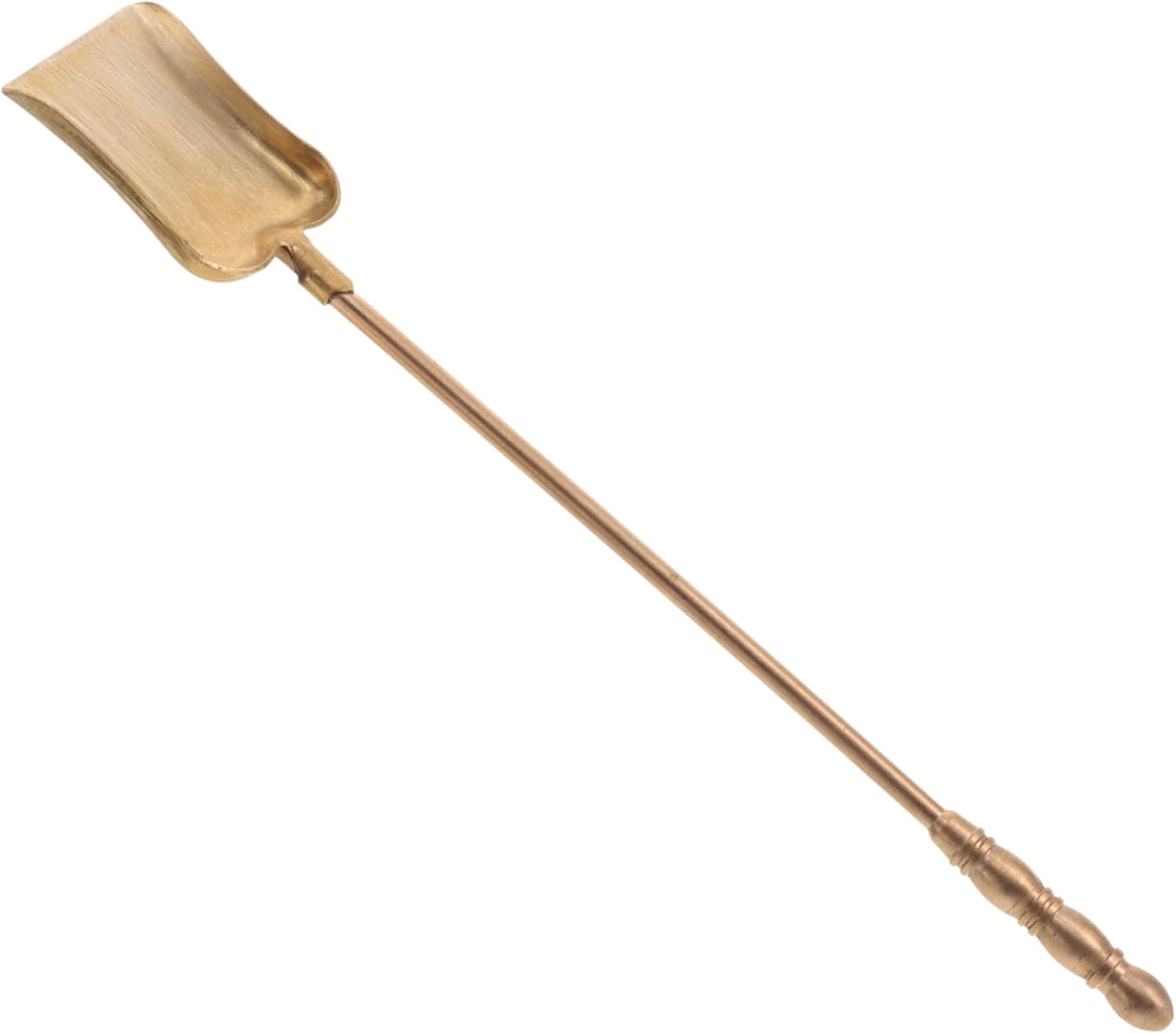 Pelle à Charbon De Bois Pour L'art Du Thé Pelles Carrées Pelle à Thé Pelle De Nettoyage De Poêle Pelle De Cheminée Pour Cendres Pelle De Nettoyage De Cheminée Cuivre Golden