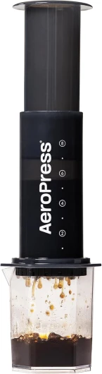 AeroPress Cafetière XL – Méthode 3 en 1 combinant cafetière à piston, filtre manuel et espresso – Café corsé et onctueux sans amertume – Petite machine à café portable pour camping & voyage