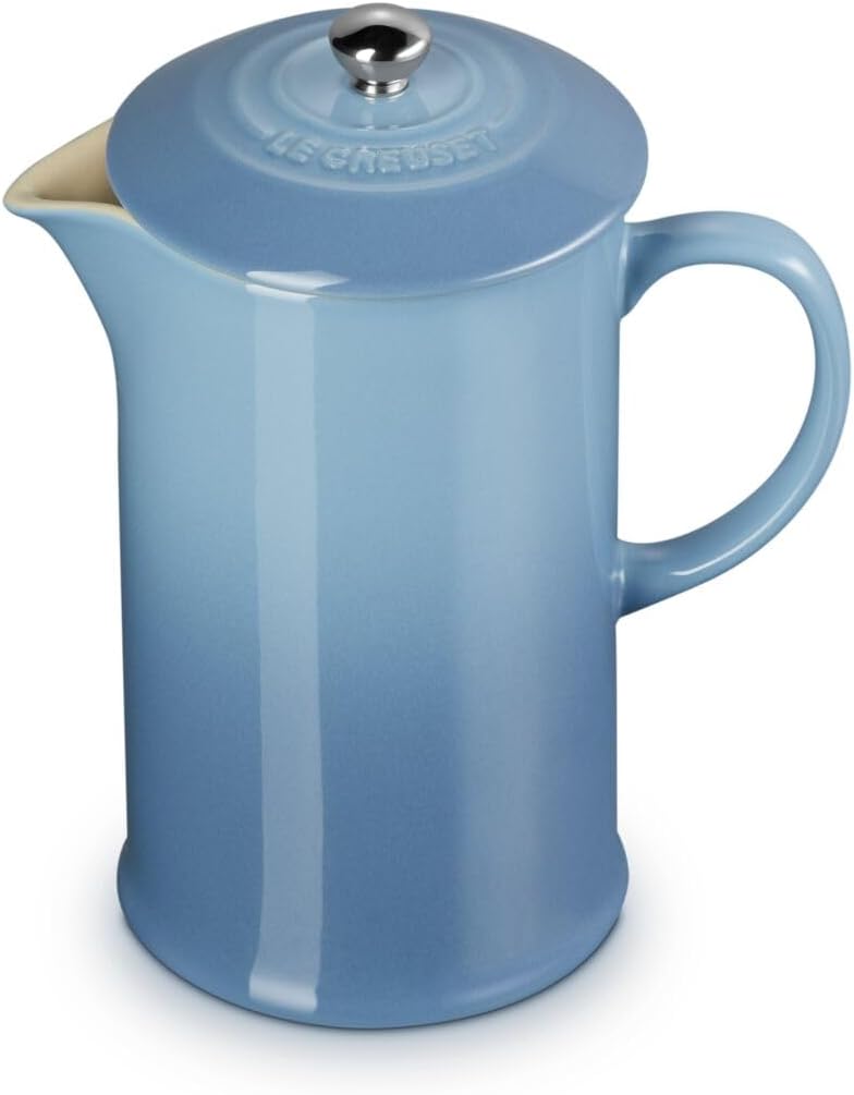 Cafetière avec Piston en Inox, 1 L, Céramique, Chambray, 60706084340003