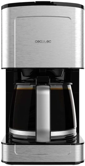 Cafetière à Filtre Coffee 56 Heat - 800W de Puissance, Capacité 1,3L pour 12 Tasses, Finitions en Acier Inoxydable, Bec Anti-goutte, Filtre Permanent ou Papier, Arrêt Automatique 12 Tasses Mécanique