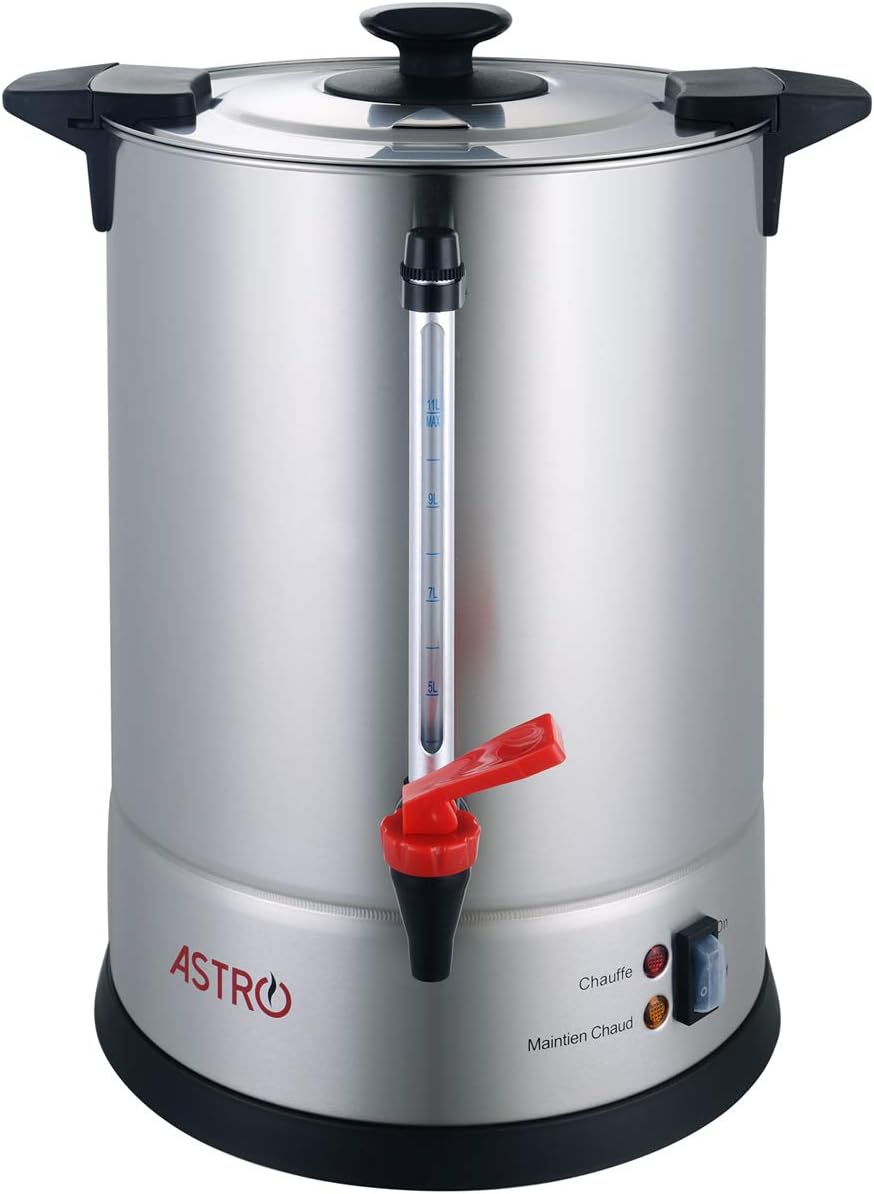 Percolateur à Café 11L - 100 Tasses - Filtre Inox Permanent