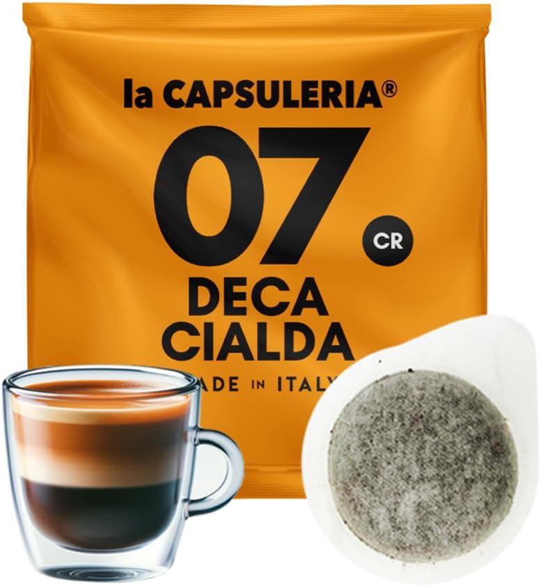 Café DECAF - décaféiné (100 Dosettes) ESE 44mm - (La Capsuleria)