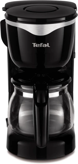 Cafetière filtre, Capacité 0,6 L, Compacte, Fonction anti-goutte pour servir pendant la percolation, Bouton On/Off lumineux, Maintien au chaud 30 minutes, Arrêt automatique CM340811