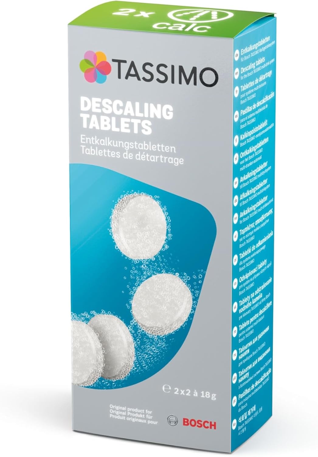 Tassimo TCZ6004 Produit Détartrant 4 Pastilles