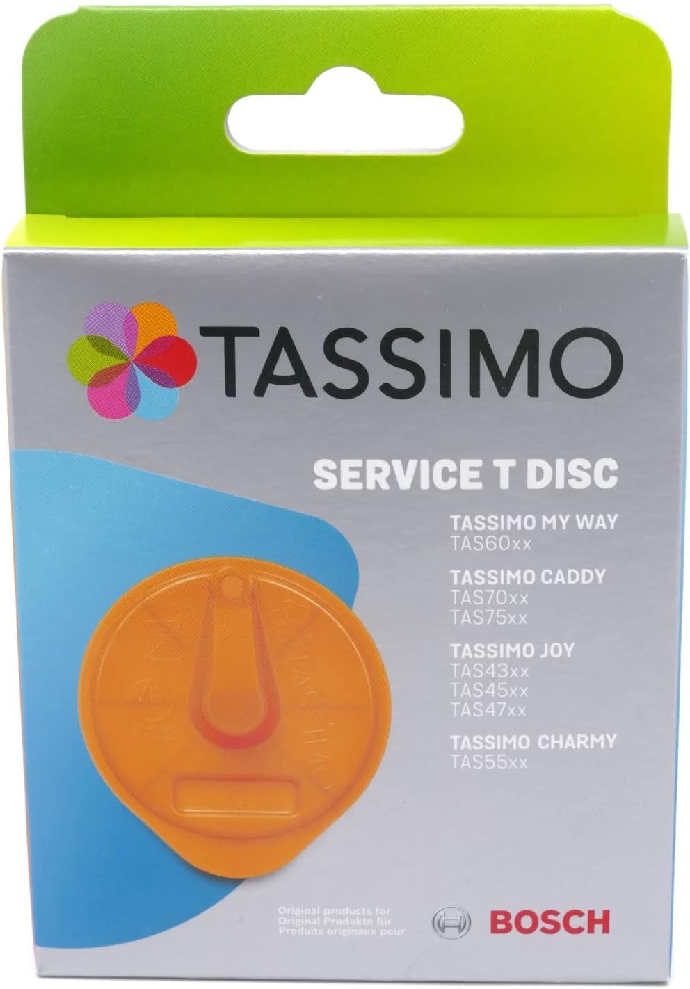 T-disc original 624088 de Tassimo pour machine Bosch 1 Orange