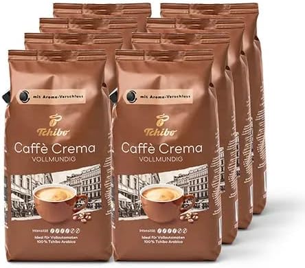 Tchibo - Caffè Crema Vollmundig Beans - 8x 1 kg