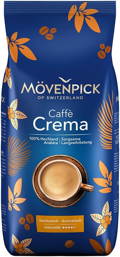 Mövenpick - Caffè Crema Beans - 4x 1kg