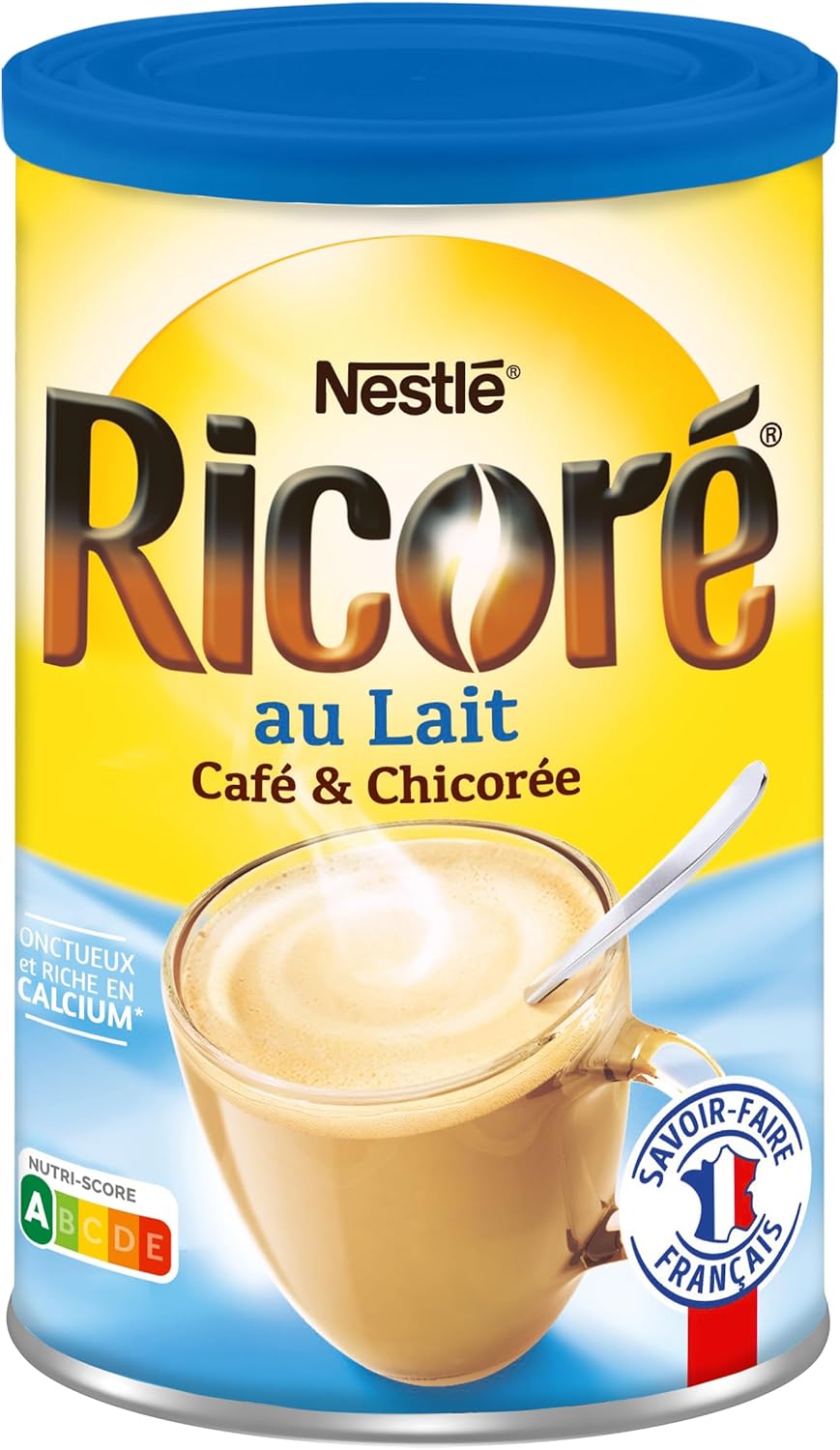 Nestlé Ricoré au Lait Substitut de Café, 400g Ricoré au lait 400 g (Lot de 1)