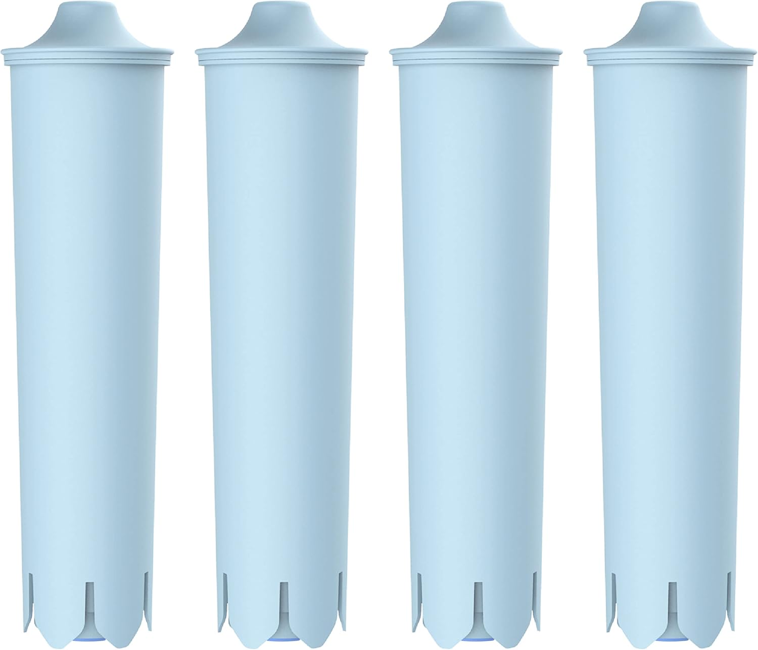 AQUA CREST Filtre à Eau de Remplacement Certifié pour Jura® Blue, Compatible avec Jura® 71312 Blue et les séries GIGA, ENA, ENA Micro, IMPRESSA (4 Pièces)