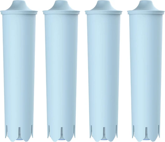 AQUA CREST Filtre à Eau de Remplacement Certifié pour Jura® Blue, Compatible avec Jura® 71312 Blue et les séries GIGA, ENA, ENA Micro, IMPRESSA (4 Pièces)