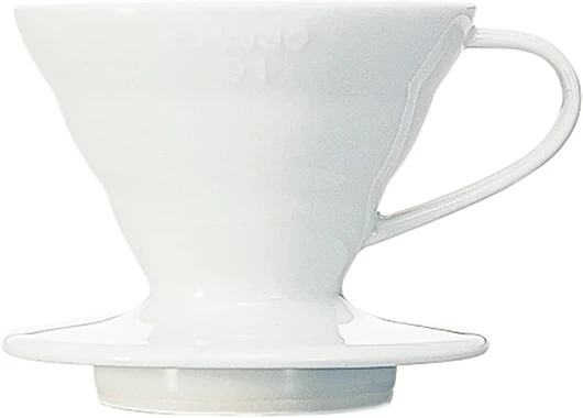 HARIO V60 Machine à café en céramique avec bec verseur Blanc Taille 01 Claire 01 Céramique