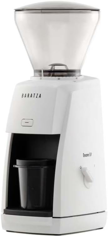 Encore ESP 230V Coffee Grinder - Moulin à café électrique - Pour Espresso, Café Filtré, Cafetière, ou Infusion à Froid - Blanc