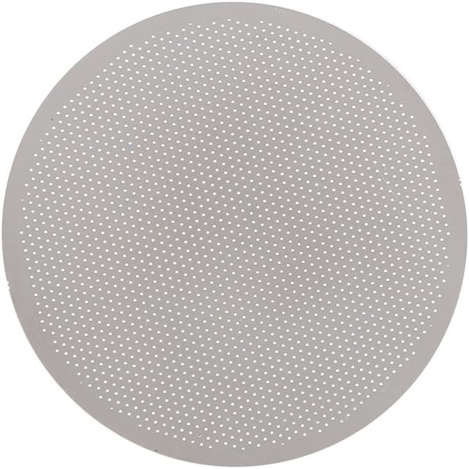 Filtre Aeropress Filtre À Café En Acier Inoxydable De Qualité Supérieure, Filtre À Café En Acier Réutilisable Solide En Métal, Idéal Pour La Maison, Le Bureau (Siliver)