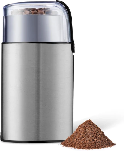Moulin à café électrique, en Acier inoxydable