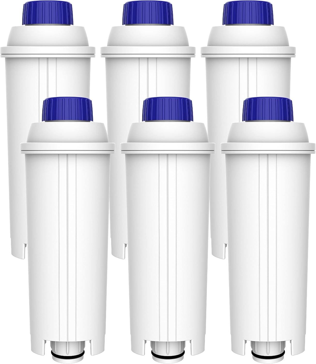 Maxblue Filtre à eau pour machine à café, Remplacement pour De'Longhi® DLSC002, DLS C002, 9310926, SER3017, 5513292811 et machine à café Espresso de ECAM ETAM EC800 EC680 BCO, Certifié TÜV SÜD (6)