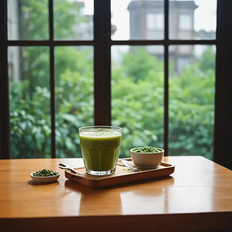 L'essor du verre matcha dans l'industrie du café
