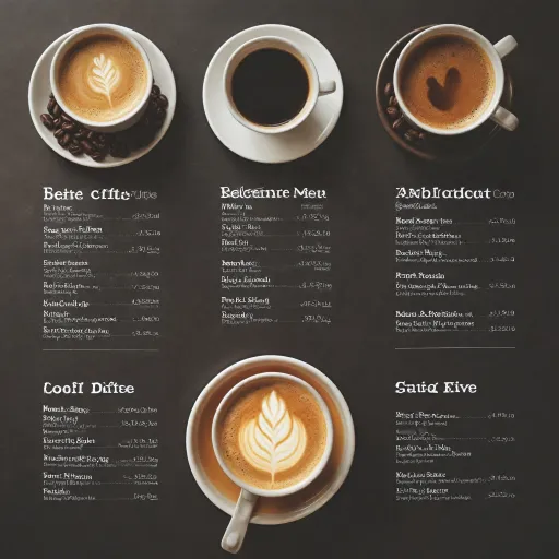 Optimiser votre carte des boissons pour attirer les amateurs de café