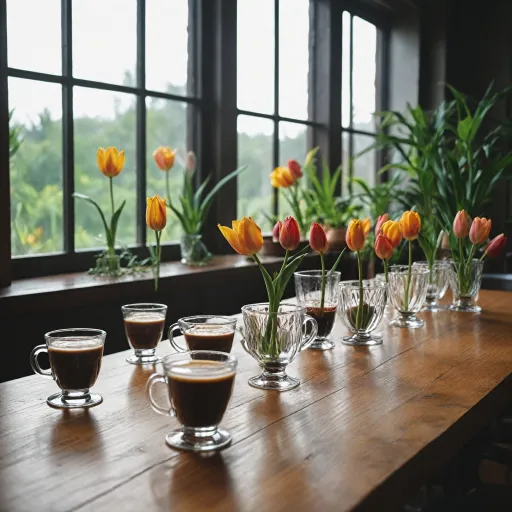 L'importance du verre tulipe dans l'expérience café professionnelle