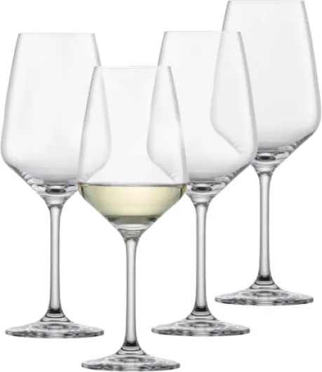Verres à vin blanc Tulip 356 ml (lot de 4), verres à vin intemporels pour le vin blanc, verres en cristal Tritan résistant au lave-vaisselle, fabriqué en Allemagne (art - n° 123609) Verre à vin blanc