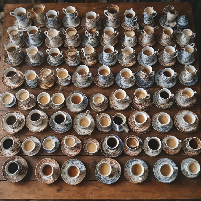 L'attrait intemporel des tasses vintage dans le monde du café professionnel