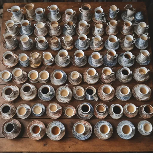 L'attrait intemporel des tasses vintage dans le monde du café professionnel