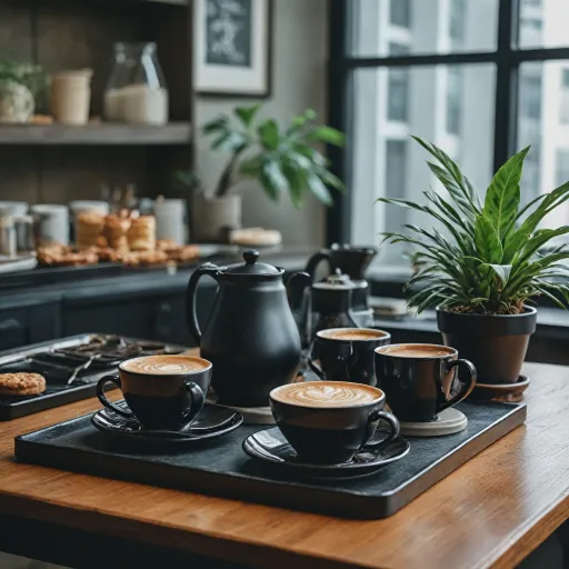 Maîtriser l’art du verre noir pour sublimer l’expérience café en milieu professionnel