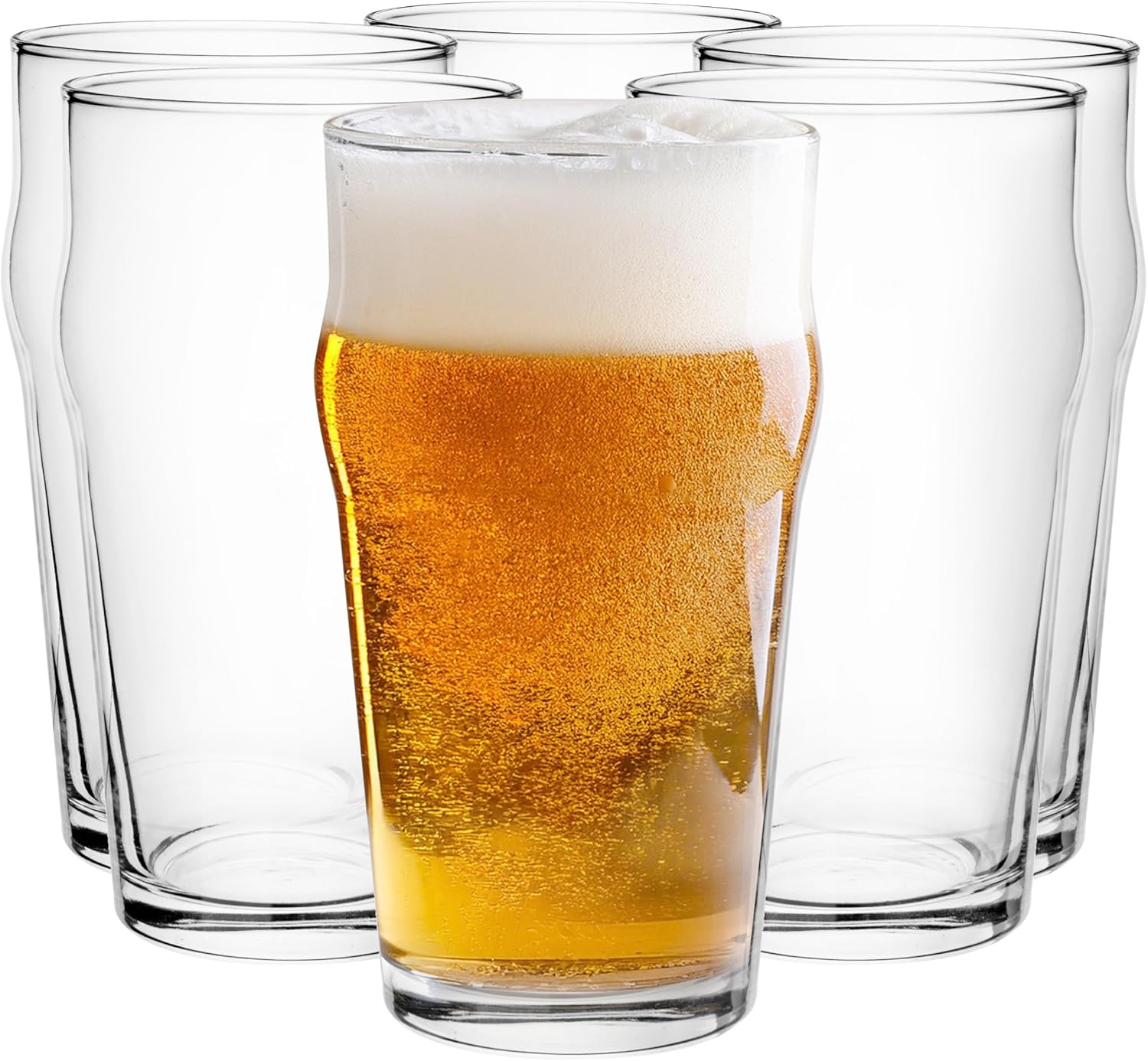 Glasmark Krosno Ensemble De À Bière Set De À Bière 6X0,53L Chope De Bière À Bière Artisanale Lot de 6