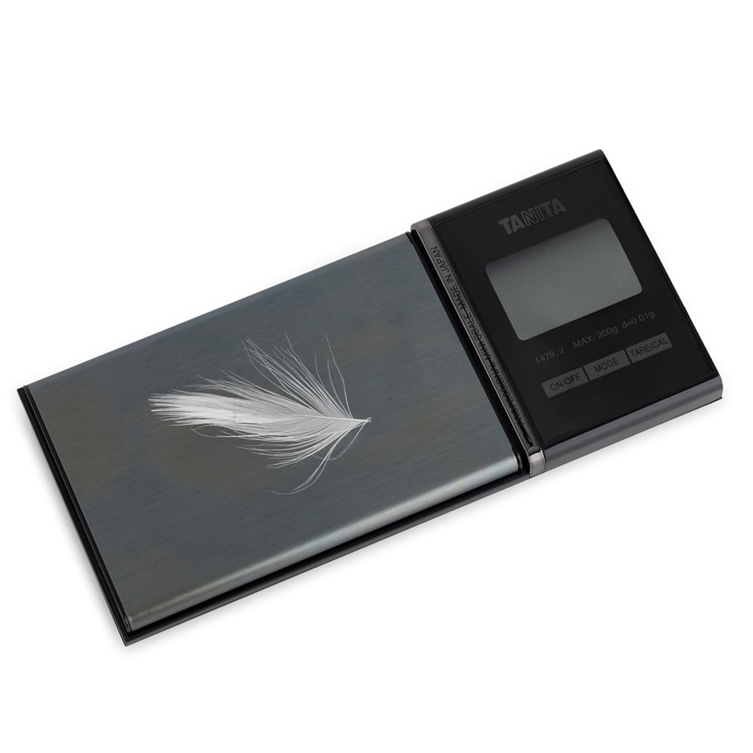 TANITA 1479J2 Balance Numérique de Précision Professionnelle - Compacte - Facilité et Portabilité - Capacité : 200 g - Précision 0,01 g - Pour la Cuisine, le Café et les Travaux de Précision
