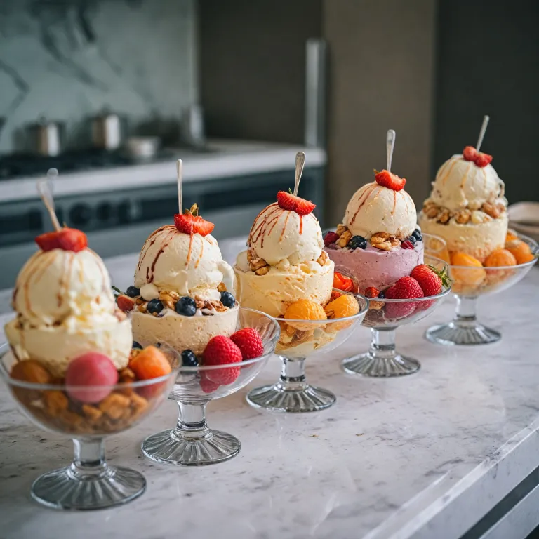 Comment sublimer la présentation de vos desserts glacés avec la coupe à glaces en milieu professionnel