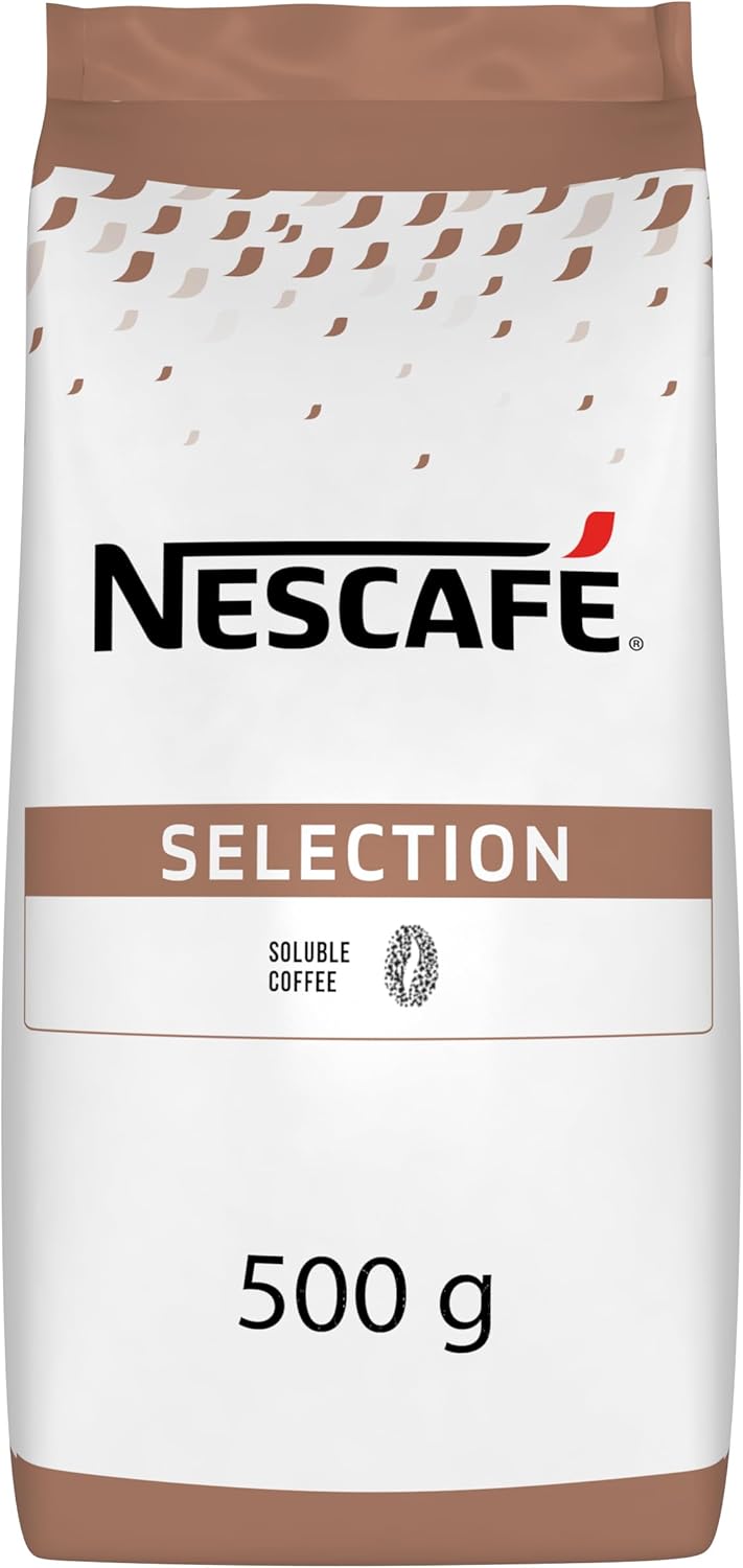 NESCAFÉ Sélection - Café instantané Corsé et Généreux - Café 100% Issu d'un Approvisionnement Plus Responsable - Sachet de 500 g