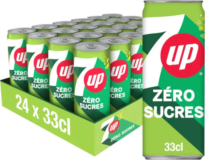 Sans Sucres Canettes 24x33CL Zéro 33cl (Lot de 24)