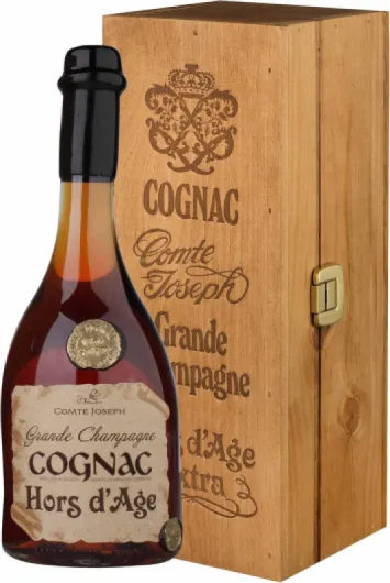 Comte Joseph - Cognac Hors d'Age Grande Champagne Etui cadeau (1 x 700 ml)