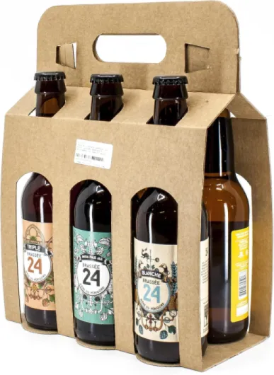 Pack de 6 bières Brassée 24 Mixte Saveurs Brasserie Artisanale de Sarlat 6x33cl