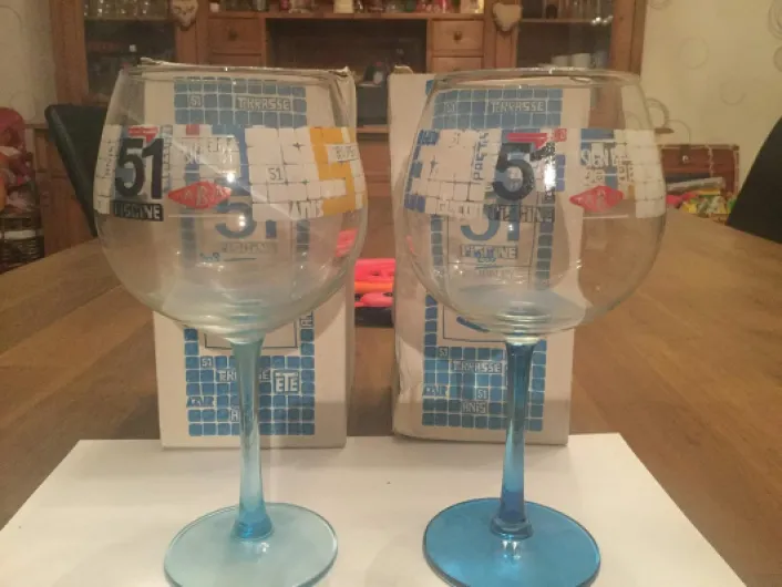 Lot DE 2 Verre Pastis Ricard Neuf