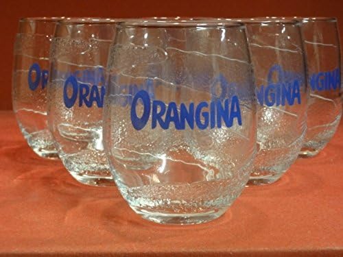 6 VERRES ORANGINA BOULE 30CL DE CHEZ TIGREBOCK-COM